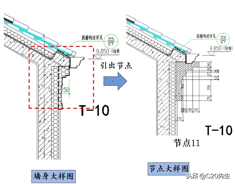 外墻外保溫系統和節能保溫及外墻裝飾（EPS線條）二次設計模板