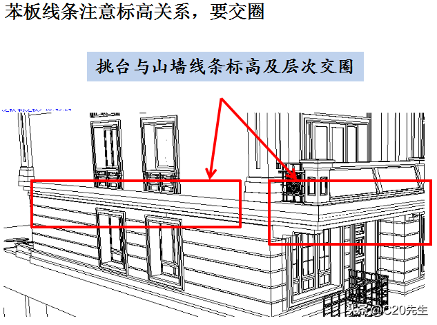 外墻外保溫系統和節能保溫及外墻裝飾（EPS線條）二次設計模板