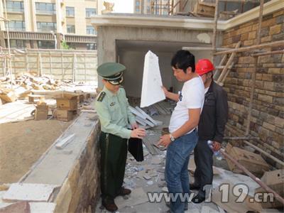 青銅峽消防大隊聯合多部門開展建筑工地消防安全專項檢查行動